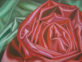 2.Passionate Rose, Oil on canvas